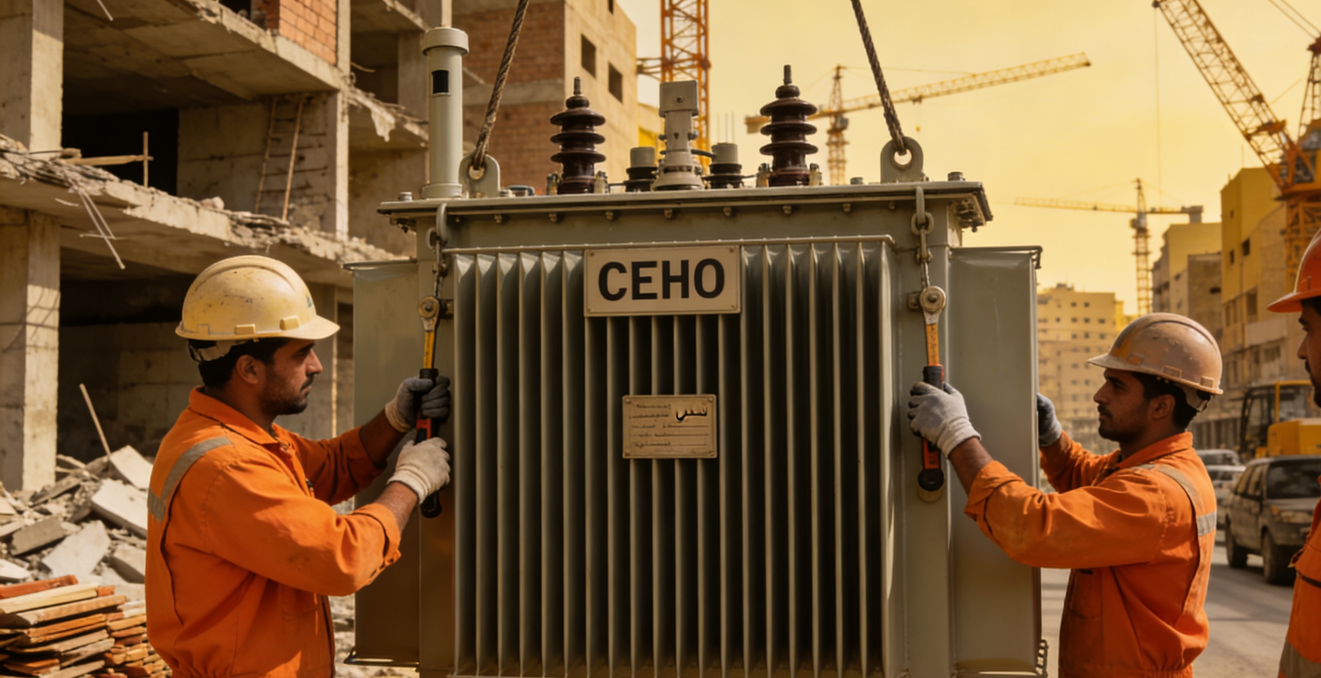 Transformateurs de puissance CEHO : l'équipement de base le plus fiable pour la reconstruction du réseau au Moyen-Orient